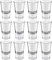 Wellgro Lot de 12 verres à liqueur de 3,4 cl - 4,5 x 7 cm (diamètre x hauteur) - Verre transparent - Résistants - Fabriqués en Italie