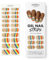 MOYOU LONDON Semi Cured Gel Nail Strips - 20 Pcs. Nail Wraps for Salon-Quality Manicure - Works with Any UV Lamp - Easy to Apply, Trim, & Remove Gel Stickers
