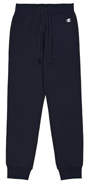 Champion Legacy Legacy Basics W - Light Powerblend Fleece Rib Cuff Pantaloni da Tuta, Blu Marino, Donna FW23
