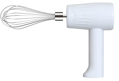 Batidora de mano, batidora eléctrica, licuadoras pequeñas portátiles de 3 velocidades, batidora de pastel de recolección de alimentos, amasadoras de batidor inalámbricas recargables por USB