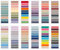 Eodohun 2400 Pcs Sticky Tabs, 12 Sheets Sticky Index Tabs, Book Tabs, Page Markers, Colorful Book Annotating Tabs, Page Tabs, Sticky Flags, Transparent Sticky Note Tabs, File Index Tabs