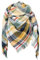FIFTHAVE Écharpe Femme Homme Châle Cachemire Ecossaise Mode Ponchos Plaid Foulards Automne Hiver Oversize Cape Glands Scarf Carreaux Chaud Carrée Souple Étole Couvertures Vert