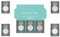 Rust-Oleum Chalky Floor Paint in Matt Finish - Delicate Greys Tester Box