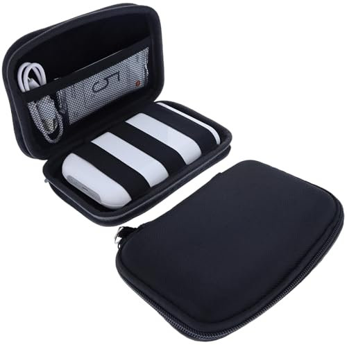 foto-kontor Sac Compatible avec Xiaomi Mi Portable Photo Printer Imprimante Photo Instantanée Mobile sans Fil Étui Housse de Protection Noir