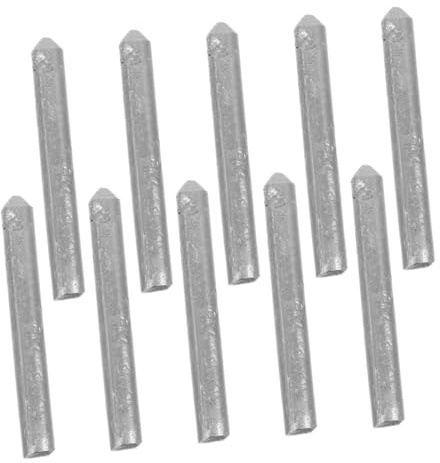 DECOMELODY 10 Baguettes de Soudage Aluminium Haute Performance pour Usage Industriel et Domestique, Réparation à Basse Température, Tiges Argentées Faciles à Souder