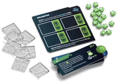 Twinkle Twinkle: Extraterrestrials Expansion | Mini Expansion for Tile-Drafting Strategy Game | New Alien Tiles, Tokens & Exploration Board