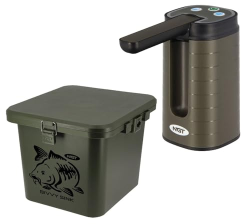 G8DS Wasserpumpe USB Auto Wasserhahn Outdoor-Wasch-Hygienestation für Angeln, Camping Automatischer Wasserhahn für Kanister oder Waschbecken