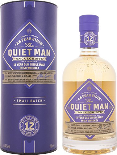 The Quiet Man 12 Ans An Culchiste Single Malt Irish Whisky en Coffret 700 ml