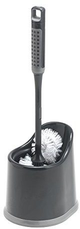 Addis ComfiGrip Toilet Brush And Holder Set In Graphite