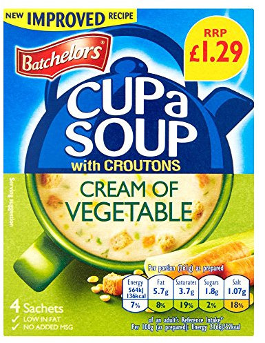 Batchelor Cup A Soup Cream of Vegetable Pkt x 12