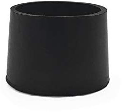 Flyshop Lot de 4 Embouts de Pieds de Chaise en Caoutchouc antidérapant et Durable pour Meubles et Tables - 40 mm (4,0 cm) de diamètre intérieur