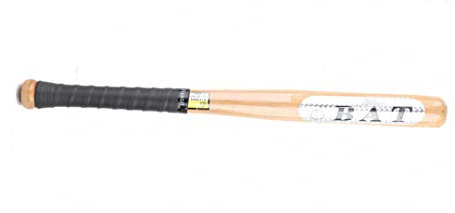 SHINE Heavy Duty Baseball Bat Alloy or Wooden Heavy Duty Training, Practice & Home Protection