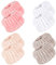 Sawowkuya 8-teiliges Spa-Handgelenk-Waschband aus Mikrofaser für Damen und Mädchen, verhindert Flüssigkeit beim Waschen, 4 helle Farben, 6,1 cm breit, für Yoga, Sport und mehr