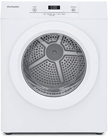 Montpellier MTDAD3P Freestanding 3kg Compact White Tumble Dryer