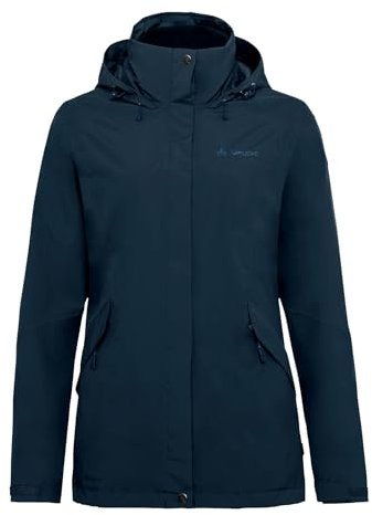 VAUDE Damen Women's Rosemoor 3in1 Jacket Doppeljacke, Dark Sea Uni, 34 EU
