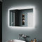 SONNI LED Badspiegel 70x50cm Badezimmerspiegel mit Beleuchtung Kaltweiß/Neutralweiß/Warmweiß Wandspiegel, Rechteckig Spiegel mit Beleuchtung Lichtspiegel