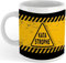 yvolve - Katastrophe - Tasse aus Keramik mit schönem Spruch rundum bedruckt mit Verpackung - Spülmaschinenfest
