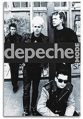 YNTNDYGV Depeche Mode Poster, Vintage-Musikposter, dekoratives Gemälde, Leinwand, Wandposter und Kunstdruck, modernes Familienschlafzimmer-Dekor-Poster, 30 x 45 cm