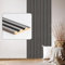 Wandpaneele & Deckenpaneele Desiwa 6er-Set in Eiche Grau Schwarz 10,7x262 cm