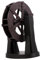 MAGICLULU Brunnen Feng Shui Rad Japanischer Zen-brunnen Rad Der Wasserfontänen Wasserrad-Ornament Japanische Accessoires Fotoständer Aquarium Desktop-dekor Heim Plastik Zubehör Büro Draussen