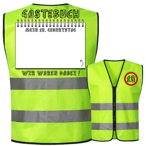 Toctax 18. Geburtstag Geschenk für Junge und Mädchen - Coole Deko Ab 18