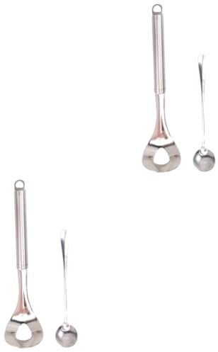 Mikinona 4stücke Edelstahl Fleischbällchen Maker Mit Langem Griff Antihaft Fleischbällchen Löffel Für Einfache Zubereitung Von Frikadellen Und Hackbällchen Der Küche