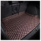 Auto Leder Kofferraummatte für VW T6.1 Multivan 8/9 stoelen vanaf 2019 2020 2021 2022, Wasserdicht Kofferraumwanne Schutzmatte Antirutsch Kofferraum Schutz Interieur Zubehör,B