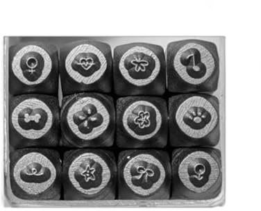 Juego de 12 cinceles de metal para fabricantes de joyas, herramientas de joyería talladas a mano, kits de grabado de metal para orfebres