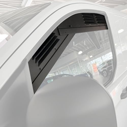 Carbest Lüftungsgitter Fahrerhaus für Ford Transit Custom | Tourneo Custom | V710 ab 10/2023 – Set mit 2 Gittern