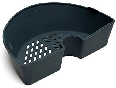 Mixcover Garraumteiler (hälftig) für Thermomix Varoma Dampfgarraum - zum Aufteilen des Garraums, Dampfgarteiler kompatibel mit TM7 halb