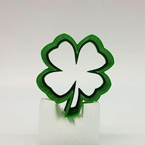 Kleeblatt Ausstecher, 5cm / 8cm / 10cm / 12cm Größe, 25mm tief (5cm)