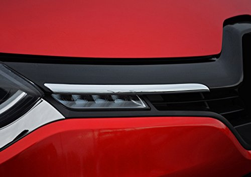 Vor chrom Kühlergrill Accent Feinbau-Set Abdeckungen für Clio IV (2012-16)