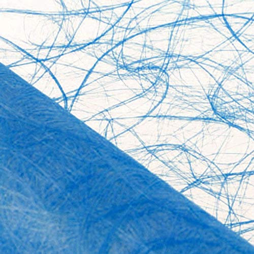 Sizoweb 5m Rolle 30cm breit Original Tischläufer Tischband Dekoration Fest Hochzeit Geburtstag Kommunion Taufe (blau 7340)