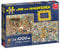 Jumbo 20032 A Trip to The Museum 2x1000 Pieces Jigsaw Puzzle, Mehrfarbig