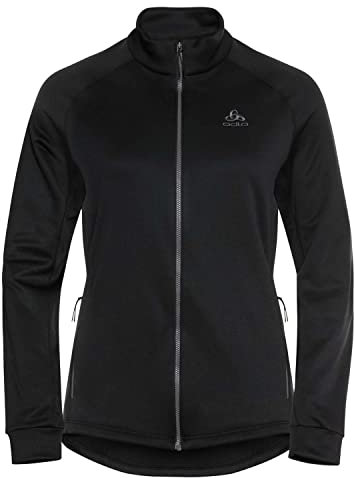 Odlo Damen Langarm Shirt mit Reißverschluss BERRA, black, S