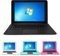 BlueBose Mini Laptop Notebook PC Portatile Windows 10 Full HD 10,1 Pollici Ultrabook Netbook 2 GB RAM + 32 GB Quad Core USB WiFi HDMI Webcam Bluetooth (Nero)