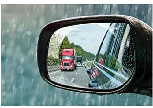 Auto Clear Film RüCkspiegel Schutz, Auto Aufkleber ZubehöR 100x145mm 2 StüCk,FüR Mugen Power Type R Inspire Xrv