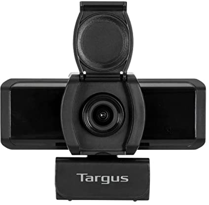 Targus AVC041GL Webcam Pro - Full HD 1080p Webcam mit Flip Privacy Cover Integrierte Rauschunterdrückung