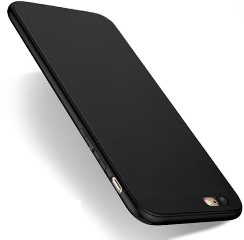 gueche Compatible with iphone 6 Plus, iphone 6s Plus Case, Premium Flexible Thin Cover Shock Proof with Drop Protection Coque Funda Cover for 6s Plus, Basic Phone Case. 5.5 Inch Black
