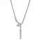 PANDORA Timeless Funkelnde Herbarium Cluster Tropfen Collier-Halskette 45cm mit 14 Karat rosévergoldete Metalllegierung, Kompatibel Timeless Armbänder, 382386C01-45