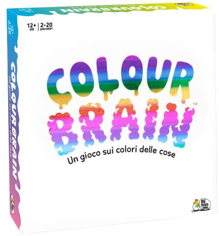 Asmodee - Colourbrain - Brettspiel, 2-20 Spieler, 12+ Jahre, italienische Ausgabe