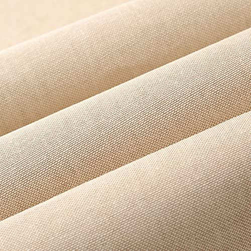 Wooqu Büchertuch, natürliche Leinenoberfläche und Papierrückseite, langlebig, stark, 43,2 x 73,7 cm, zum Buchbinden, Haferflocken