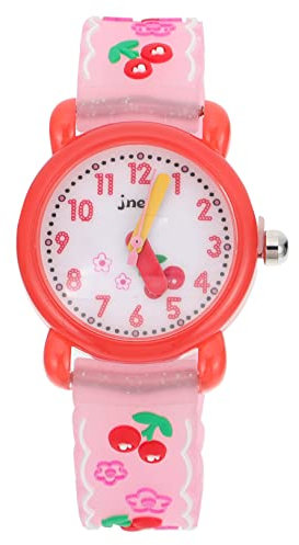 UKCOCO 1stk Kinderuhr Uhren Für Kinder Mädchen Damenuhr Cartoon-meerjungfrau-Uhr Kinder Schauen Zu Quarzuhr Für Kinder Studentenuhr Kinder-Cartoon-Uhr Mode Fräulein Kieselgel Quarzuhren