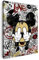 Artmazing | Micky Maus Bild bunt | Mickey Maus Bilder auf Leinwand | Leinwandbilder XXL Wohnzimmer | Bild Micky Maus | Leinwand Micky Maus | Bilder | Bild Leinwand XXL | Mickey Maus Bild Leinwand