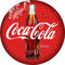 Rundes Blechschild Enjoy Coca Cola, Retro-Blechschilder, Dekoration, Wandkunst, Poster, Geschenke für Türschild, Zuhause, Bars, Clubs, Cafés, 30,5 x 30,5 cm