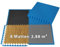 ALPIDEX 8 Piezas Suelo Gimnasio 60x60x1 cm Esterilla Puzzle 2,88 m² EVA Antideslizantes Estera Protección Tapete Fitness Casa Gym Goma Espuma Losas Caucho Alfombrilla Expandible, Color:Blue