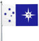 Nord-Queensland-Staatsflagge, 90 x 150 cm, doppelseitige Außenflagge, Polyester, leichte Flaggen, lustige Heimdekoration, 3 x 5 Flaggen