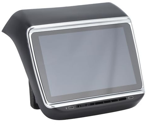 gernie Panneau D'affichage de Siège Arrière de 7,2 Pouces pour Modèle 3 Y, Lecteur Multimédia IPS à écran Tactile HD Android 11.0, Remplacement, Toucher Sensible,Installation