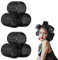 WSAMJIN 6 Pièces Bigoudis Cheveux Heatless, Rouleaux Cheveux Auto AdhéSifs Bigoudis Cheveux DIY Curling Tool pour Tous Les Cheveux Courts, Moyens Ou Longs