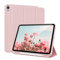 KVTVOU Hülle für iPad 10. Generation 2022 10,9 Zoll/iPad 11. Generation A16 2025 mit Stifthalter, Dauerhaft PU Leder, Flexible TPU Rückseite, Fallfest Schutzhülle, Auto Wachen/Schlafen, Rosa